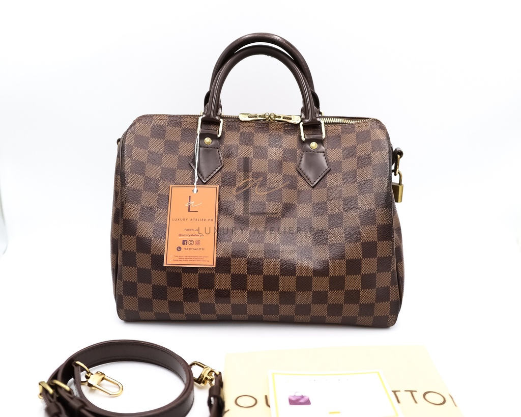 LOUIS VUITTON SPEEDY 30 BANDOULIERE