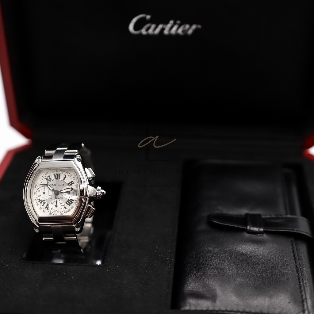 Cartier Roadster Steel Chrono Watch