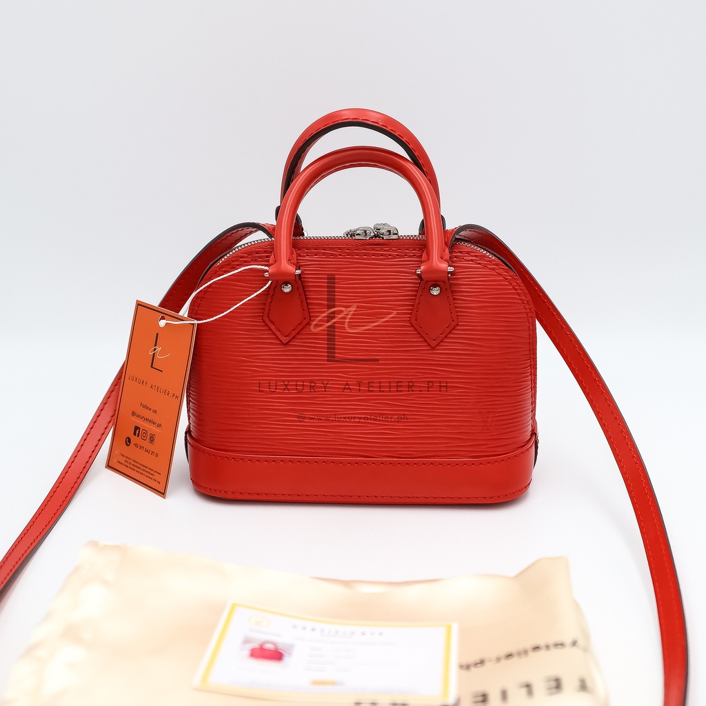 Louis Vuitton - Nano Alma Bag - Leather - Orange Minnesota - Women - Luxury