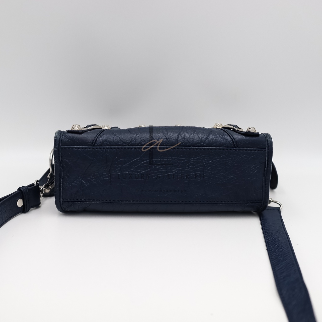 Balenciaga Giant Mini City Navy Blue