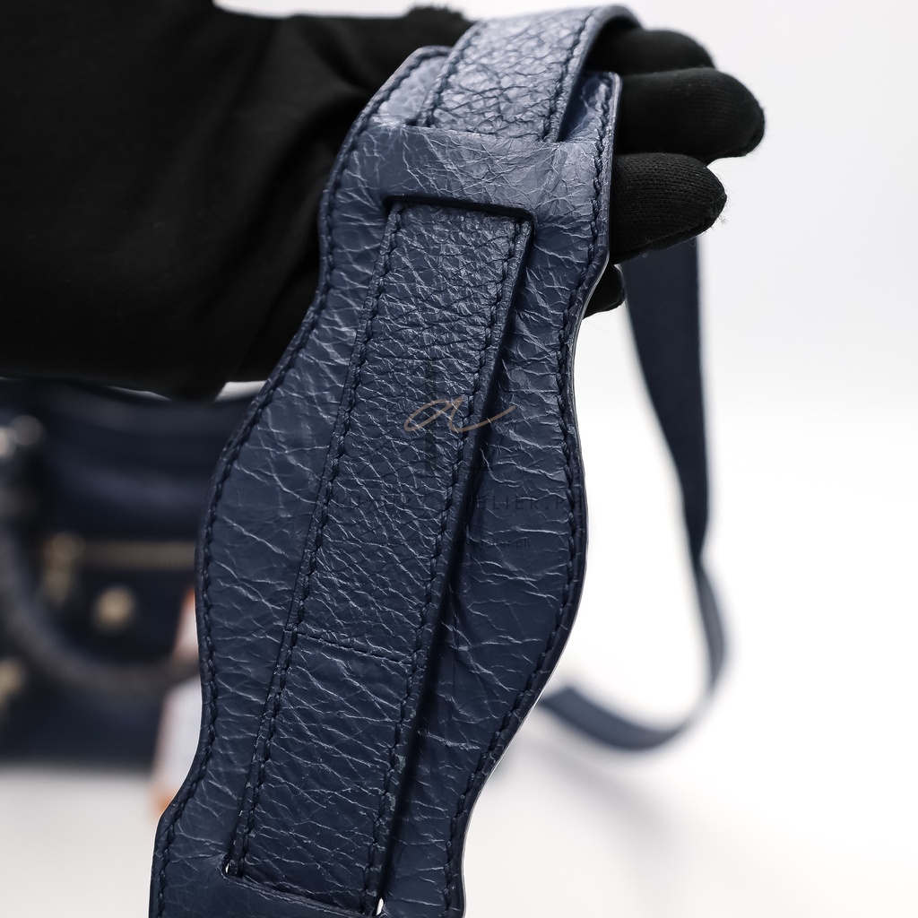 Balenciaga Giant Mini City Navy Blue