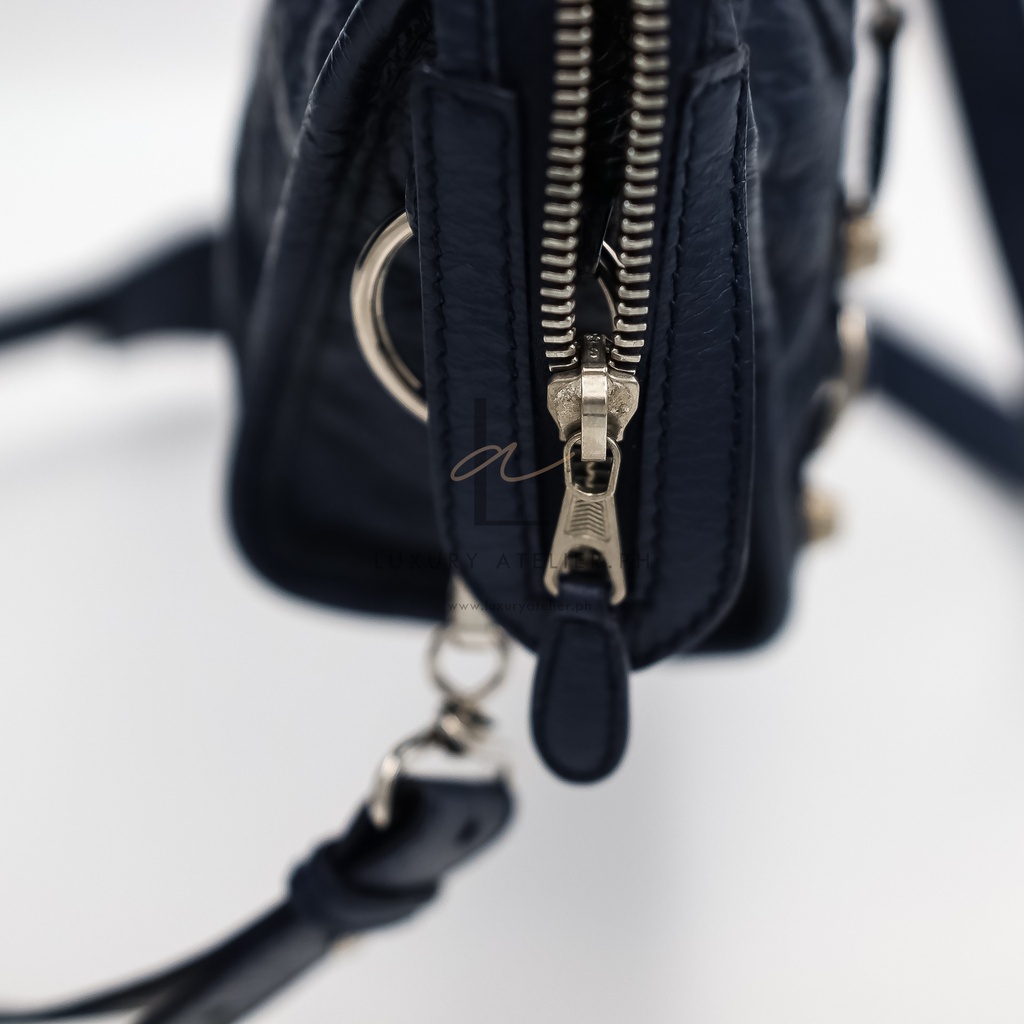 Balenciaga Giant Mini City Navy Blue