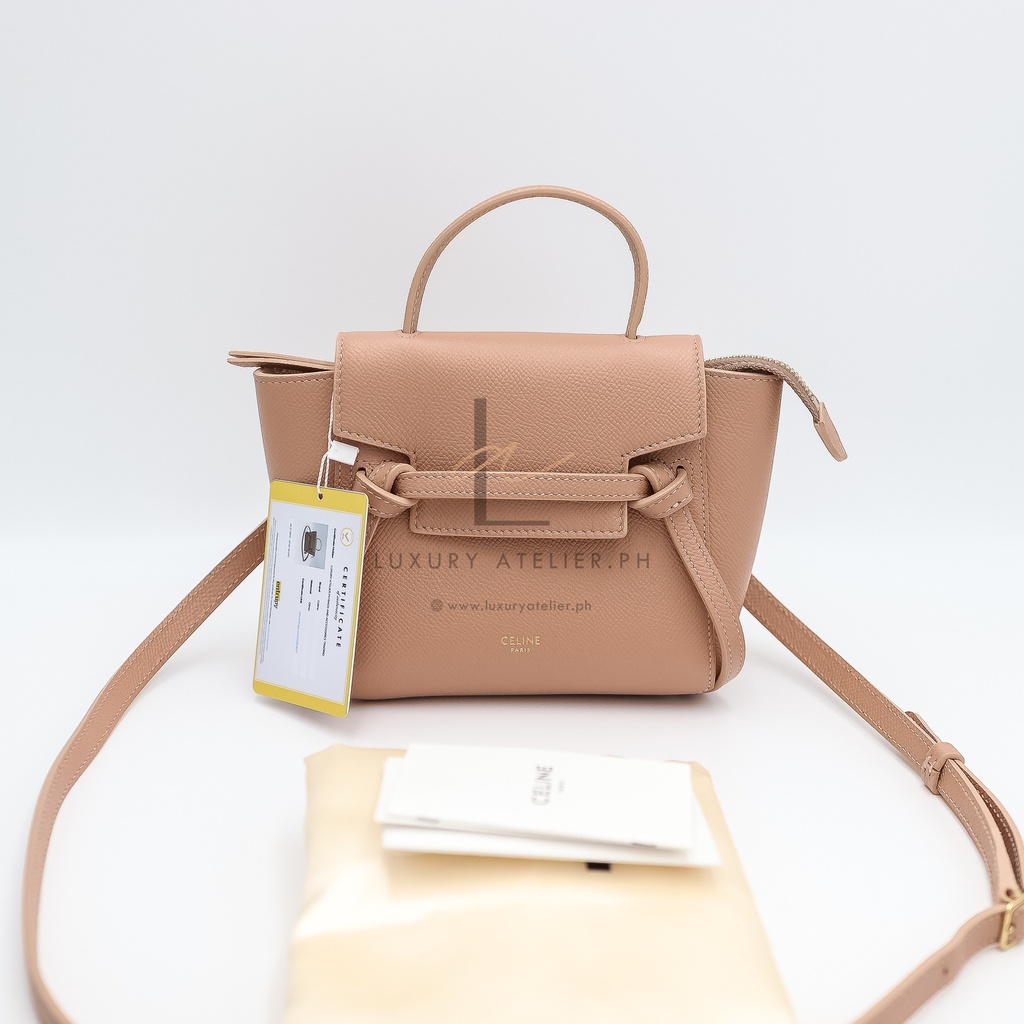 Celine Belt Bag Pico Beige