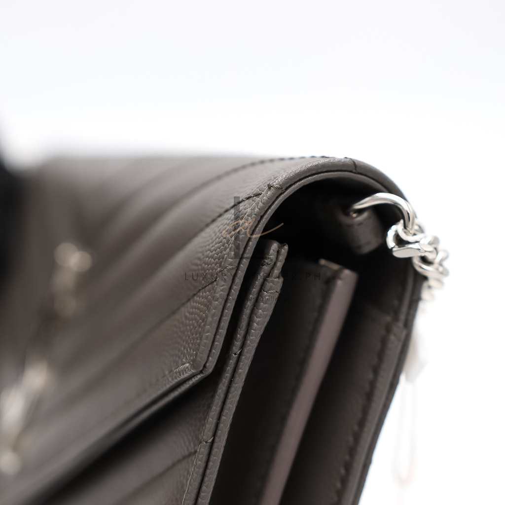 YSL Envelope WOC Gray