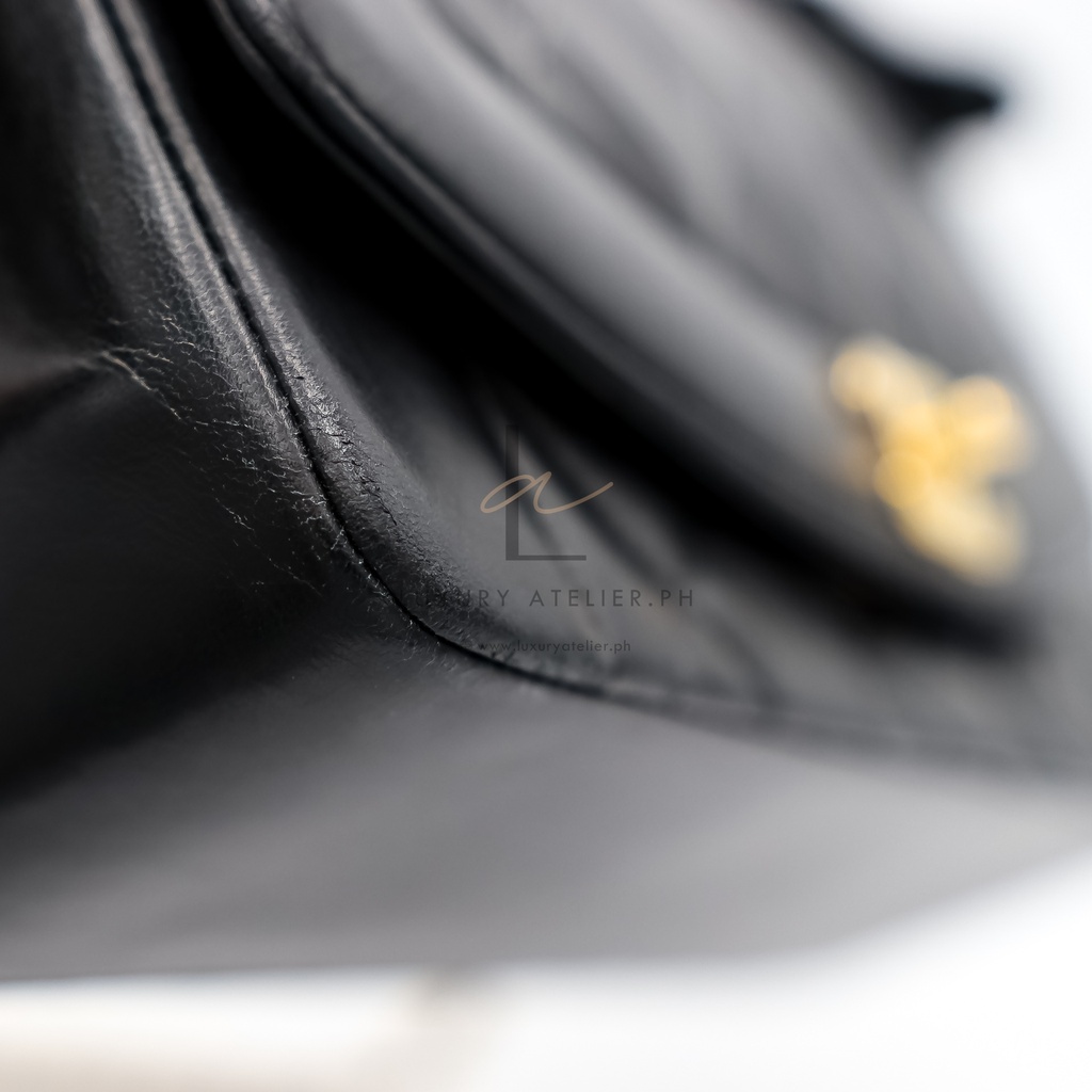 Chanel Diana Small Black 24K