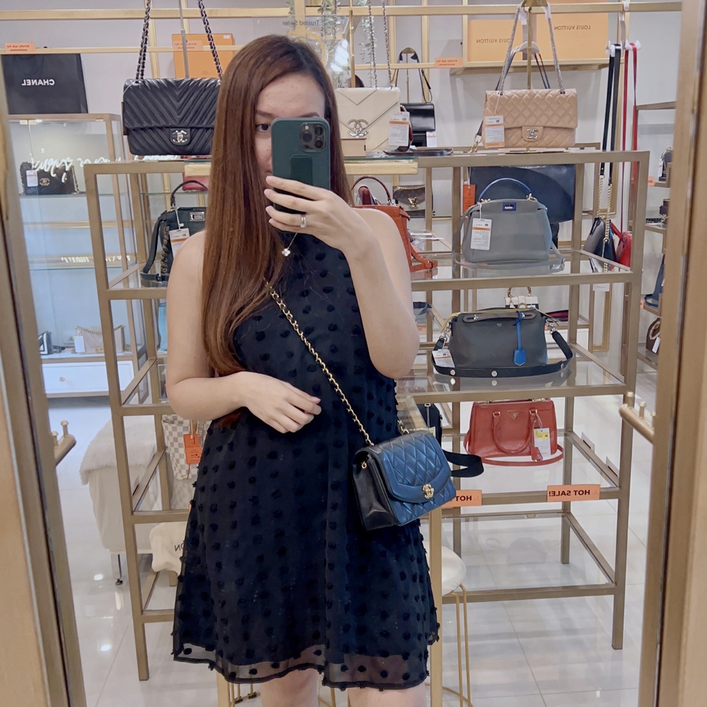Chanel Diana Small Black 24K