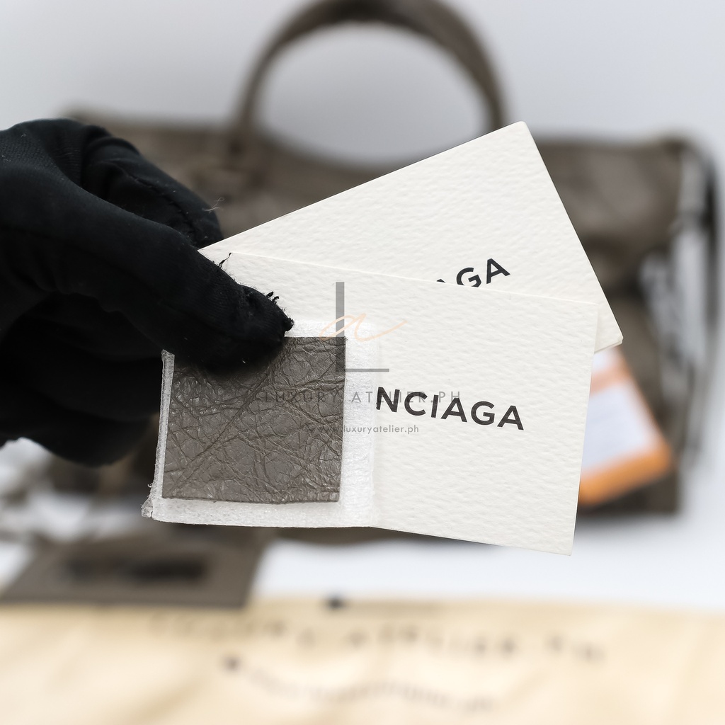 Balenciaga Motor City Bag Khaki Gray