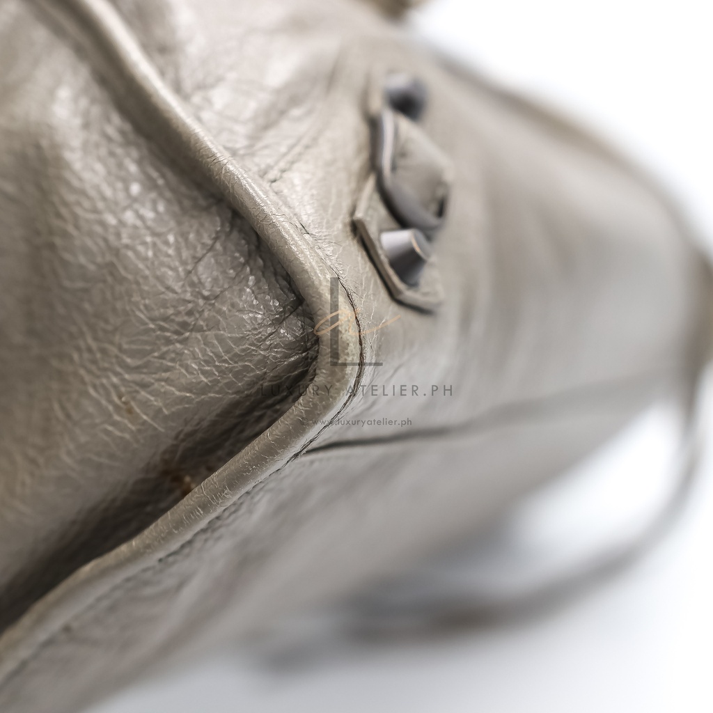 Balenciaga Motor City Bag Khaki Gray