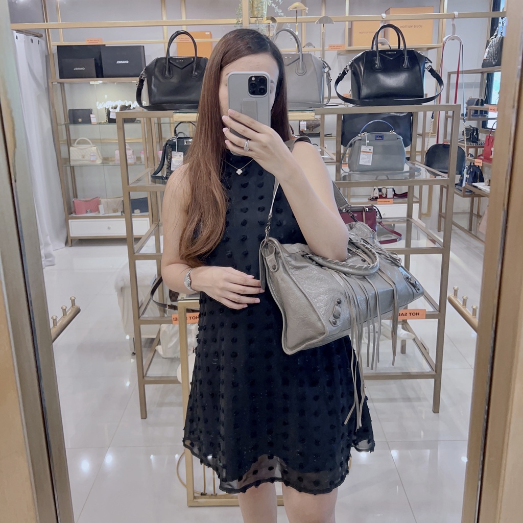 Balenciaga Motor City Bag Khaki Gray
