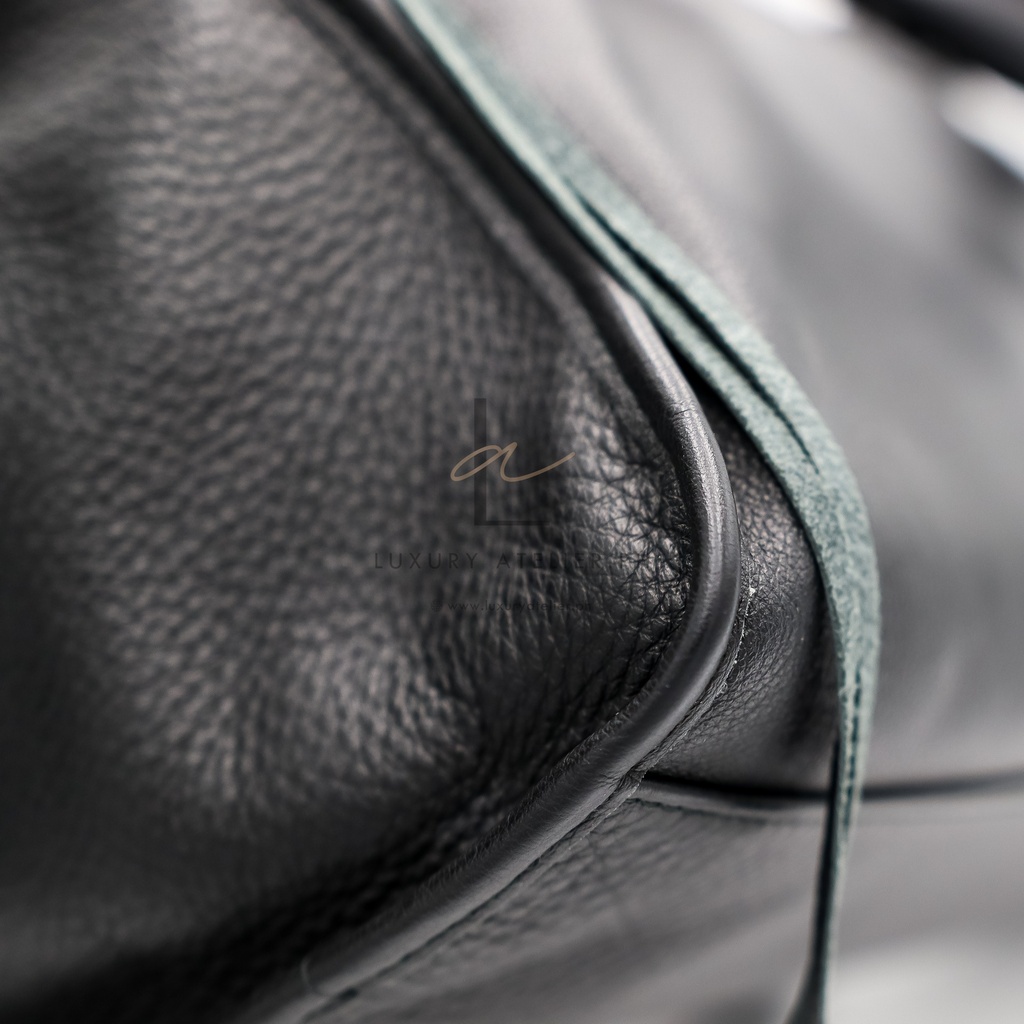 Balenciaga Motor City Bag Black Goatskin