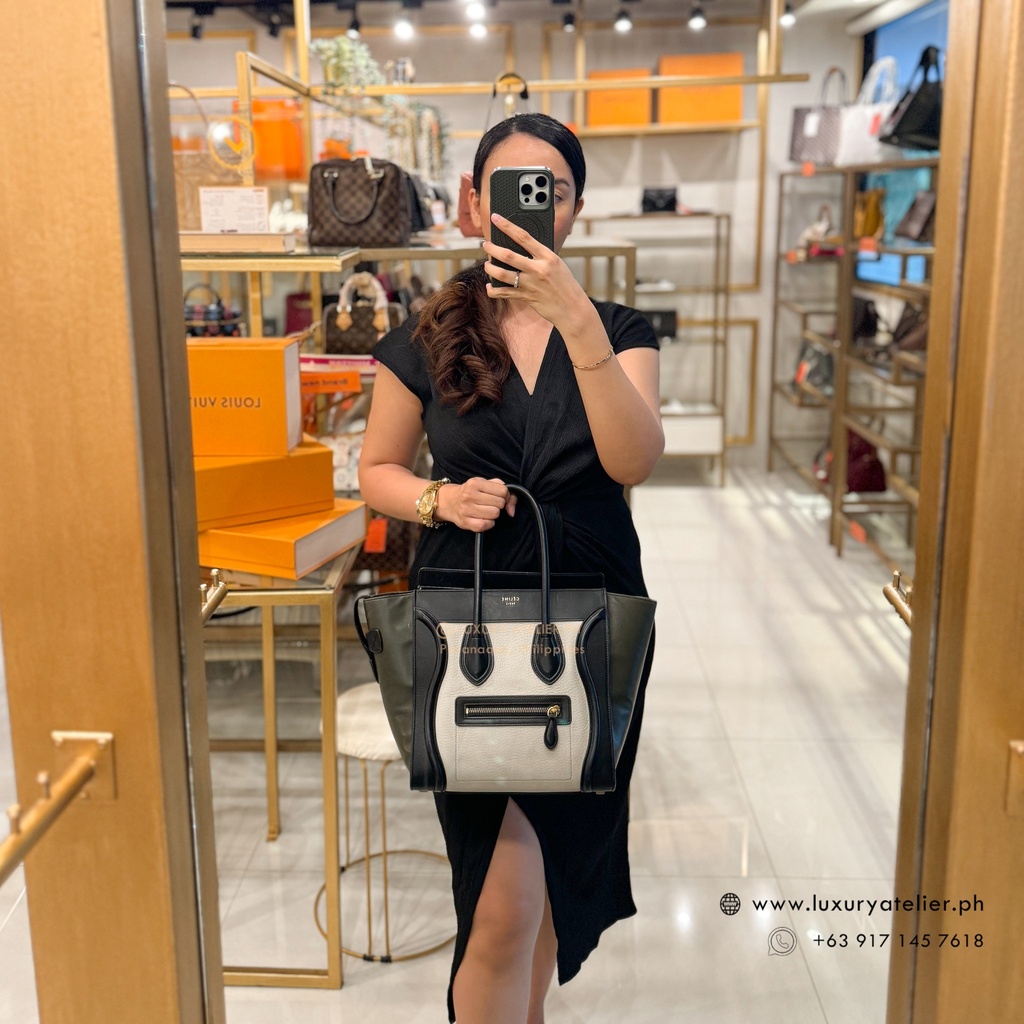 Celine Micro Luggage Tricolor