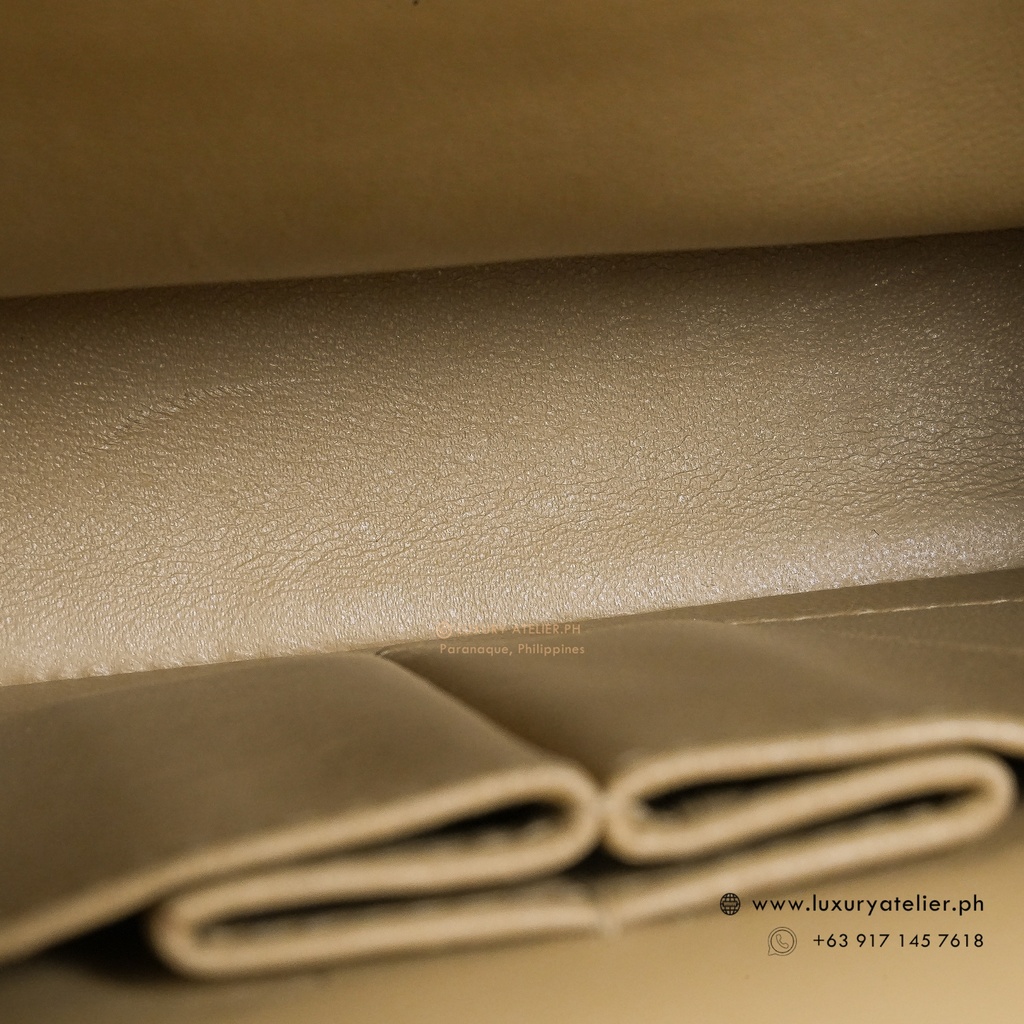 Chanel Vintage Double Flap 24k Dark Beige