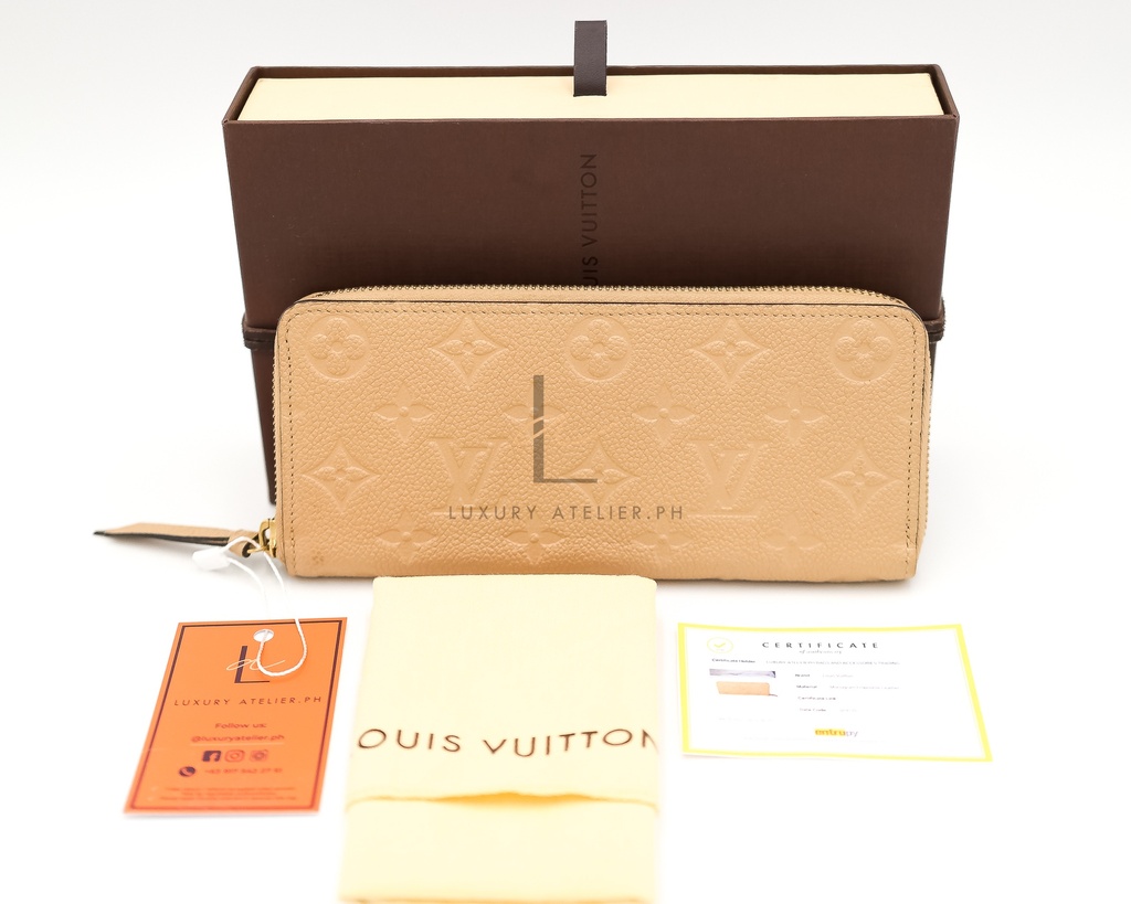 Louis Vuitton LV Empreinte Zippy Long Wallet, SP4175