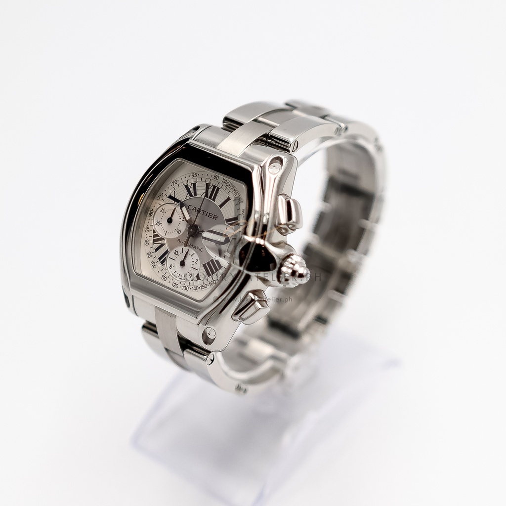 Cartier Roadster Steel Chrono Watch
