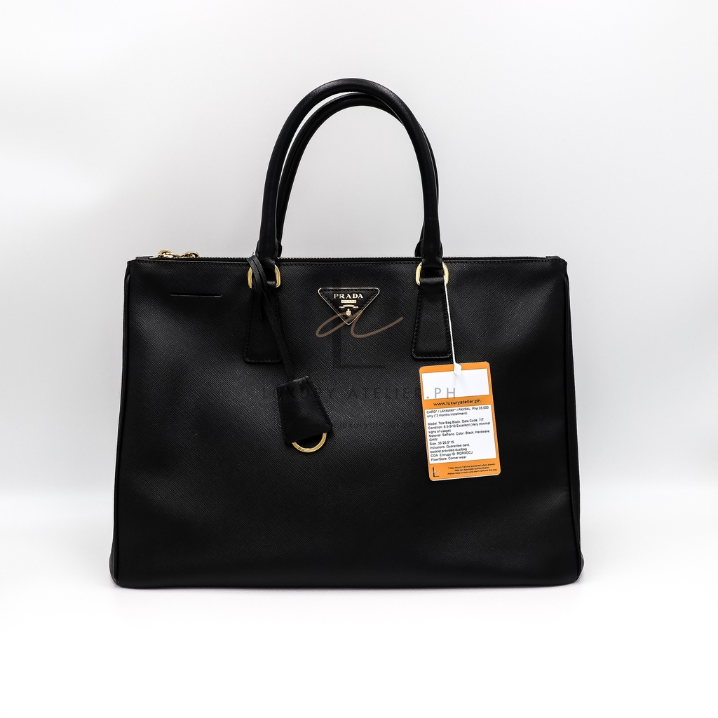 Prada Tote Bag Black