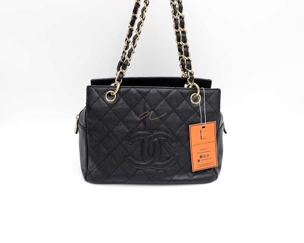 Chanel Petite Timeless Tote Black