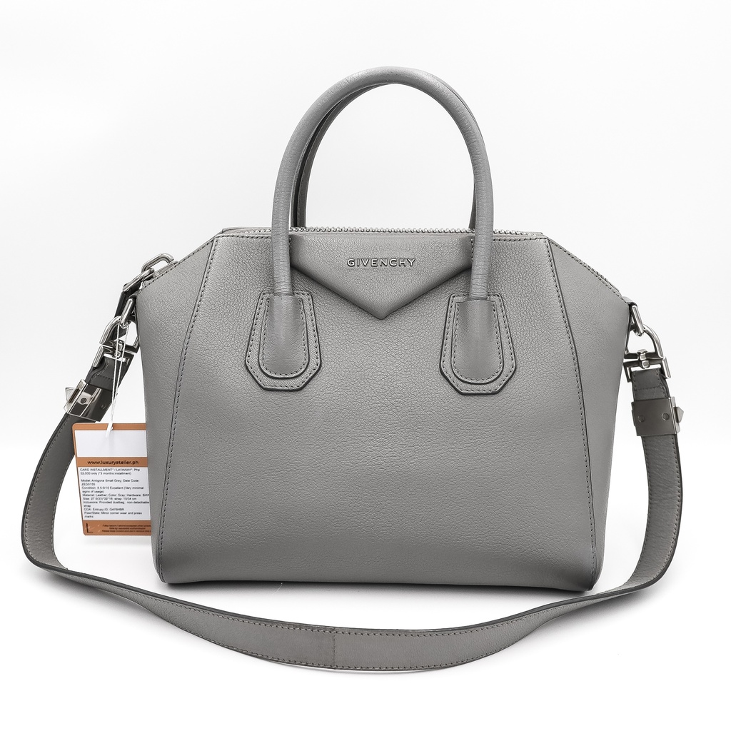 Givenchy Antigona Small Gray Luxury Atelier.Ph