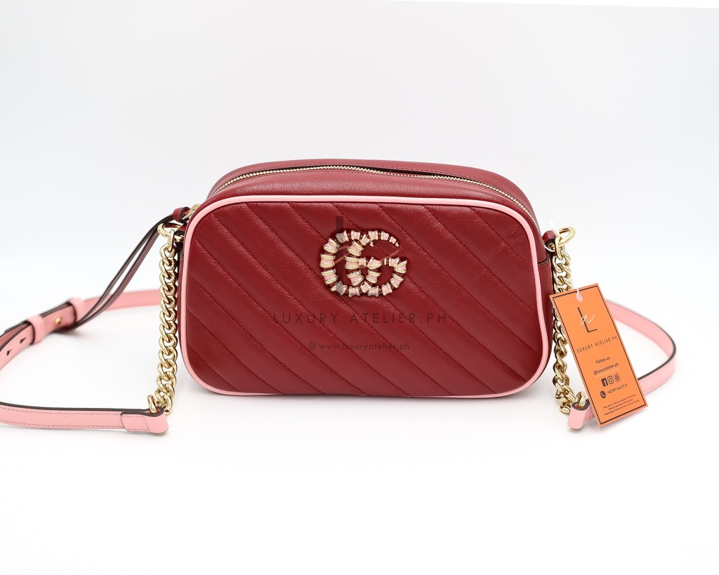 Gucci Brand New Marmont Camera Bag Luxury Atelier.Ph